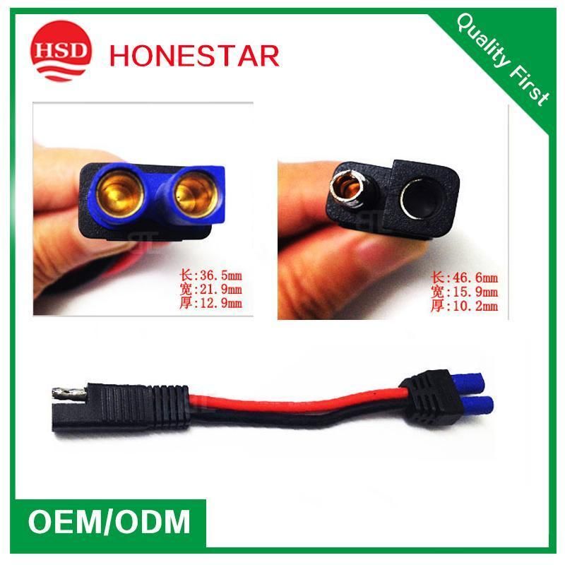 SAE to Ec5 Cable Solar Photovoltaic Connector 10AWG Silicone Wire Battery Plug