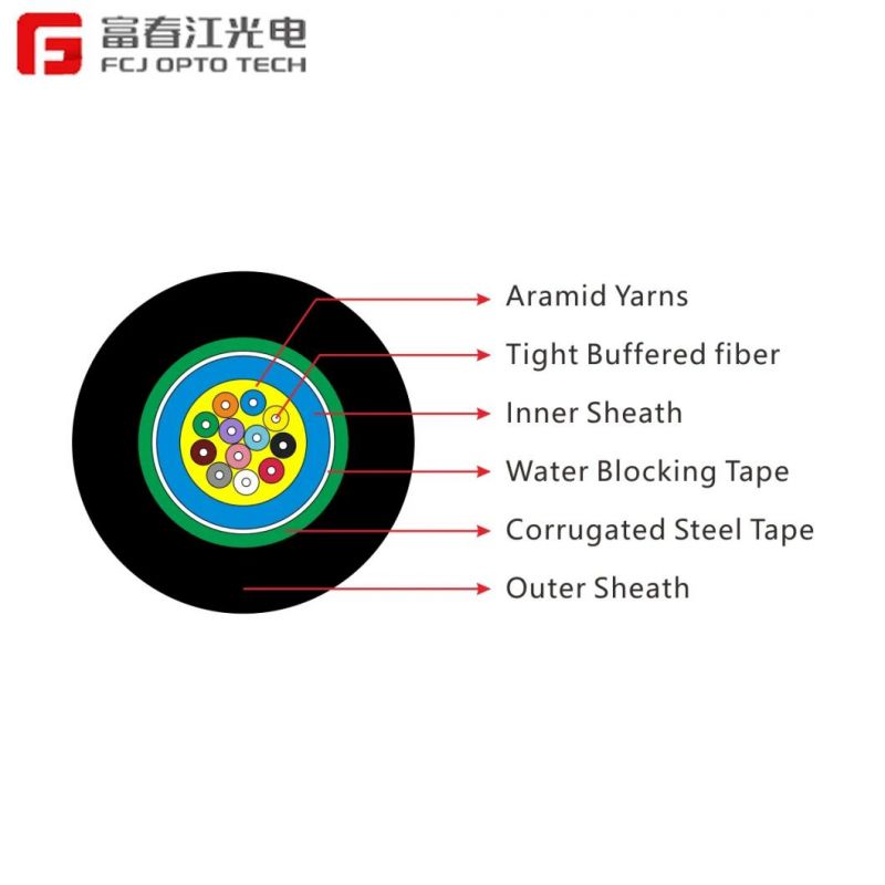 Supplying Figure-8 Aerial Indoor Fiber Cable Roll 1km 2km 3km