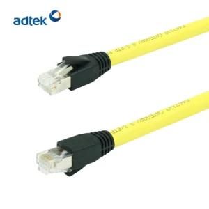 Good Price Cat5e CAT6 CAT6A Copper Patch Cable Ethernet Patch Cords 28AWG LSZH Ofnp with Best Quality and Low Price