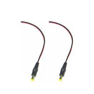 CCTV DC Male Pigtail Power Cable with Male Plug
