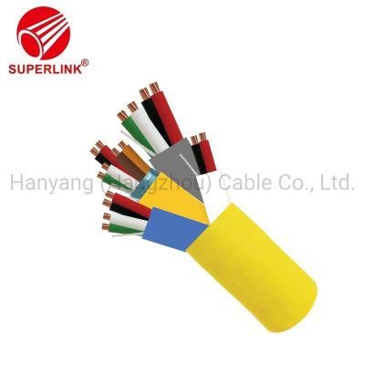 Access Control Composite Cables Electric Wire Temperature 22AWG/4c