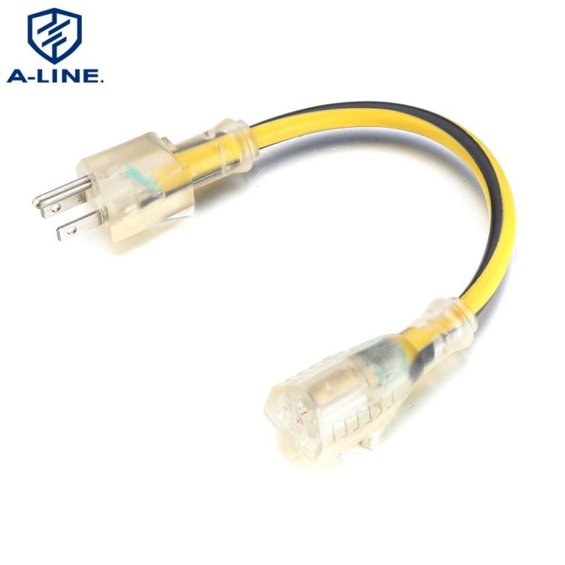 Two Pins Extension Cord with UL Certification