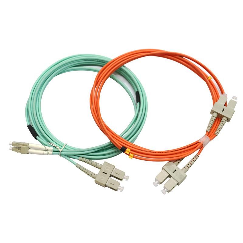 2m Fiber Fiber Optic TV Optical Connectors Multimode Optic Cable Patch Cord
