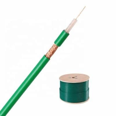 7 Copper Conductor TV CATV CCTV Camera Use Nyy Jacket Coaxial Cable Kx6 Kx7