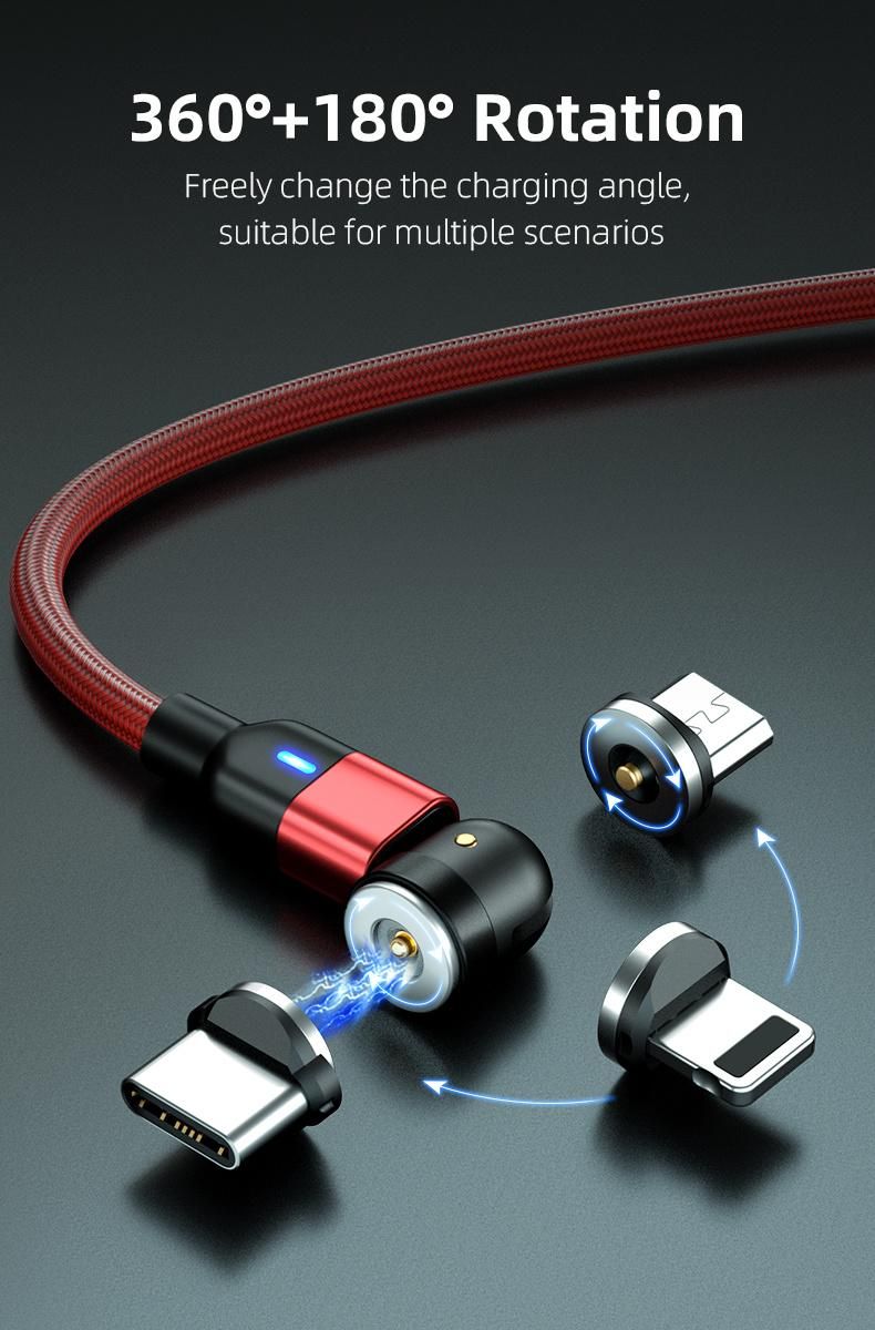 Newest Micro Wire Cord Supercalla Magnet Charger USB Type C Mobile Phone 2A Charger Magnetic USB Cable for iPhone
