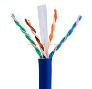 Pass Fluke Test CAT6 High Performance Network Cable UTP 23AWG Solid Copper PVC Jacket UL