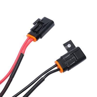 OEM PVC/FEP/TPU/PP/XLPE/LSZH/Silicone Materials Waterproof Electrical Construction LCD Panel Cabling Custom Wire Harness