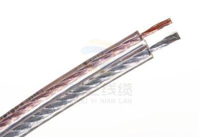 Copper Tinned Copper Conductor Sliver Golden Parallel Twin Core Cable for LED Lighting Cable