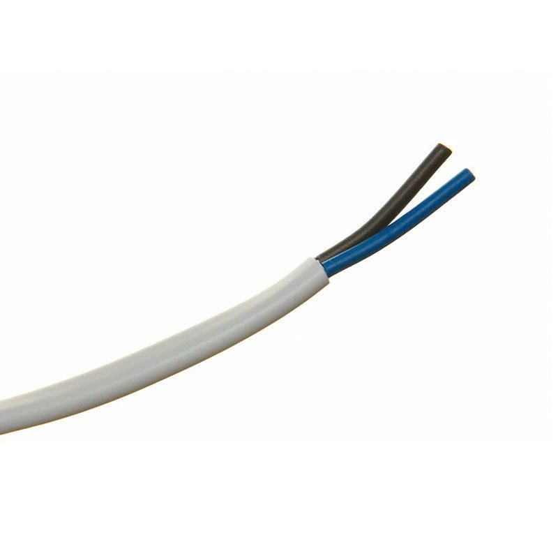 Dubai Customizable 2X0.75 300/500V 100% Pure Copper Electrical Flexible Cable