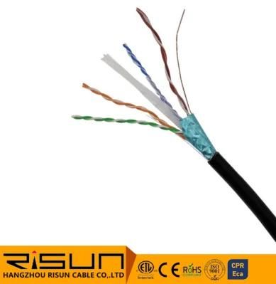 CAT6 FTP 4pr 23AWG 305m Outdoor Cable for Network Ethernet