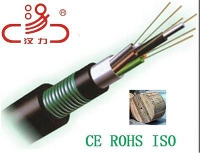 GYTY53 GYTA53 Gytw53 Outdoor 12, 24, 36, 48 Core Fiber Optic Cable