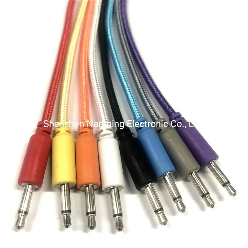 3.5mm Male to Male to Male Extension Audio Cable --Colorful