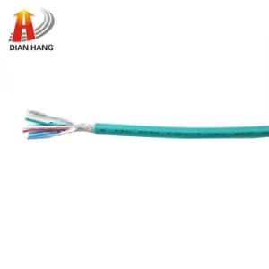 24 AWG Twisted Pair Wire VW-1 Awm 2464 Cable Od 4mm Wire Electrical Copper Thinned PVC Round Custom Flexible Control Cable