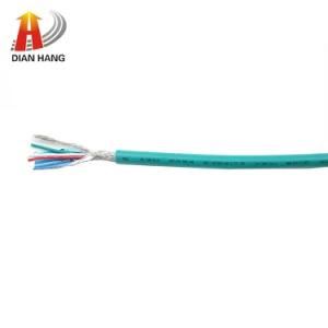 24 AWG Twisted Pair Wire VW-1 Awm 2464 Cable Od 4mm Wire Electrical Copper Thinned PVC Round Custom Flexible Control Cable