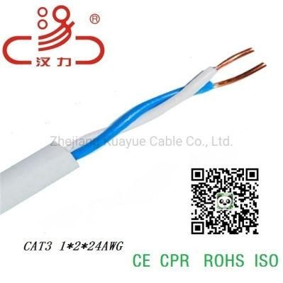 Telephone Cable Drop Cable 2X2X0.5cu/Cable Network/ Communication Cable/ UTP Cable