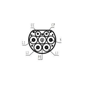 EV Charging Adapter Type1 to Gbt