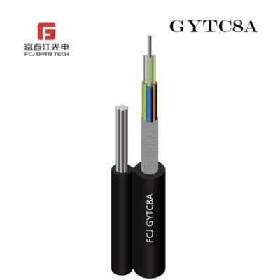 Gytc8a Outdoor Optical Fiber Cable 8 12 24 48 96 144 288 Core ADSS GYTA GYTS GYXTW4 Dust Direct Buried Fiber Optic Cable
