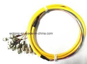 Indoor FTTH FC 12 Core Fiber Optic Patch Cord