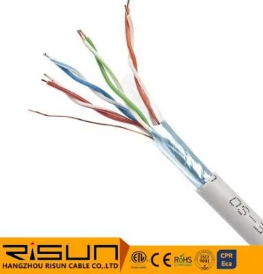 Manufacturers FTP Cat5e 24AWG 1000m 4pair Copper Network Cable