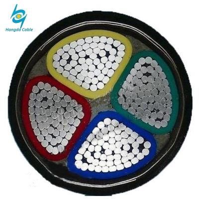 3X35mm2 4X25mm2 Multi Core Aluminum Copper Armored XLPE PE Power Cable