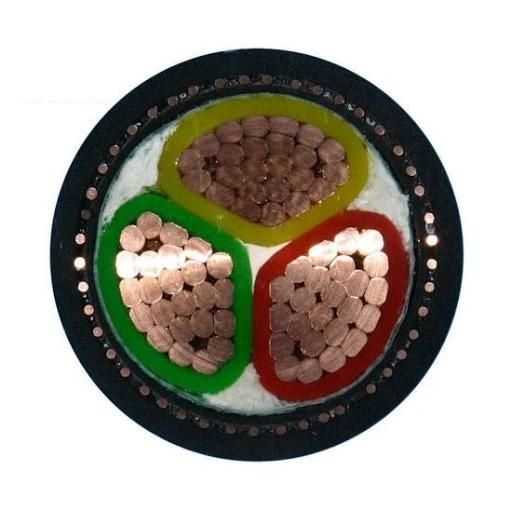 Cable N2xsy 600V Multi-Core Copper Tapes Screen 3X2/0 4X2/0 4X6 AWG Icea S-95-658