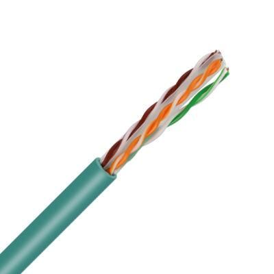 CCA Copper Fluke Test Cat 6 UTP CAT6 LAN Network Coaxial Cable with PE/PVC/LSZH Outer Jacket