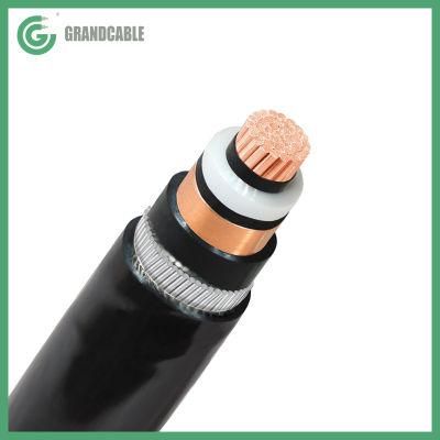 Anti Termite CU/XLPE/CTS/PVC/AWA/PVC Insulated 21/35KV 1X300mm2 MV Underground Power Cable