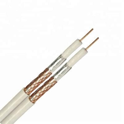 RG6 Dual 60% PVC 75 Ohm CATV Coaxial Cable