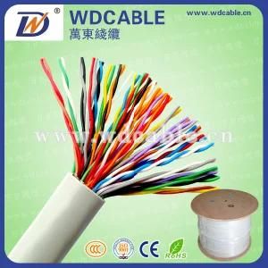 25/50/100 Pairs Network Cable, Cat5 UTP Telephone Cable