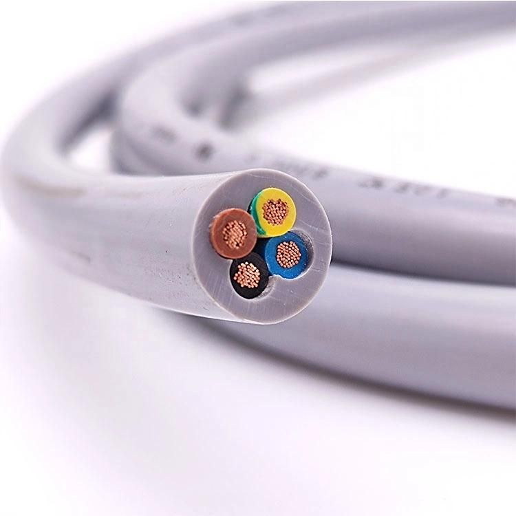 Quality Stranded Jz-600 PVC Control Cable 4G 2.5mm 4mm / 5g 1.5mm 2.5mm