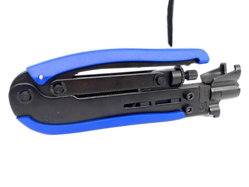 6/15.1/21.3mm 30.5 36.0 mm Rg59 Rg11 Punch Down Coaxial Cable Crimping Tool