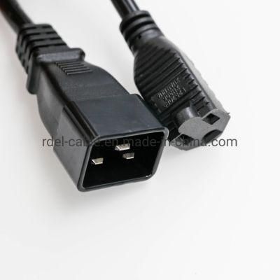 NEMA 5-15r to IEC 60320 C20 15A 20A Power Cords Sjoow Sow Sjow