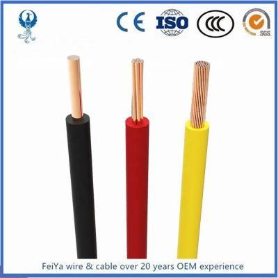 H05gg-F 300/500V 3cores 1.0 mm2 Tinned Copper Condictor XLPE Insulated &amp; out Sheath Electric Wire