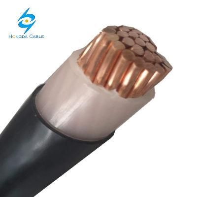 Ttu 500mcm Copper Cable PVC Jacket Copper Cable