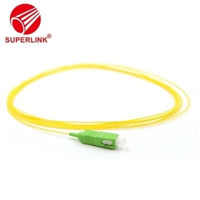 FTTH Fiber Optic Pigtail Connector Sc FC LC St Optical Fiber Single Mode Pigtail