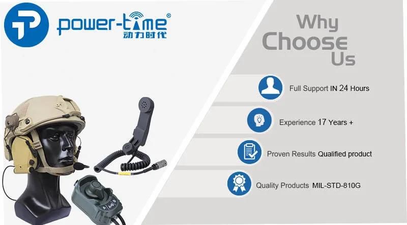 Vic-1 Military Style Intercom Headset Bailout Cables Y Cable
