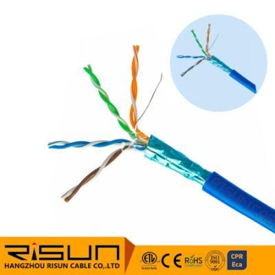RoHS/CE Approved FTP Cat5e Flat Elevator Cable LAN Cable
