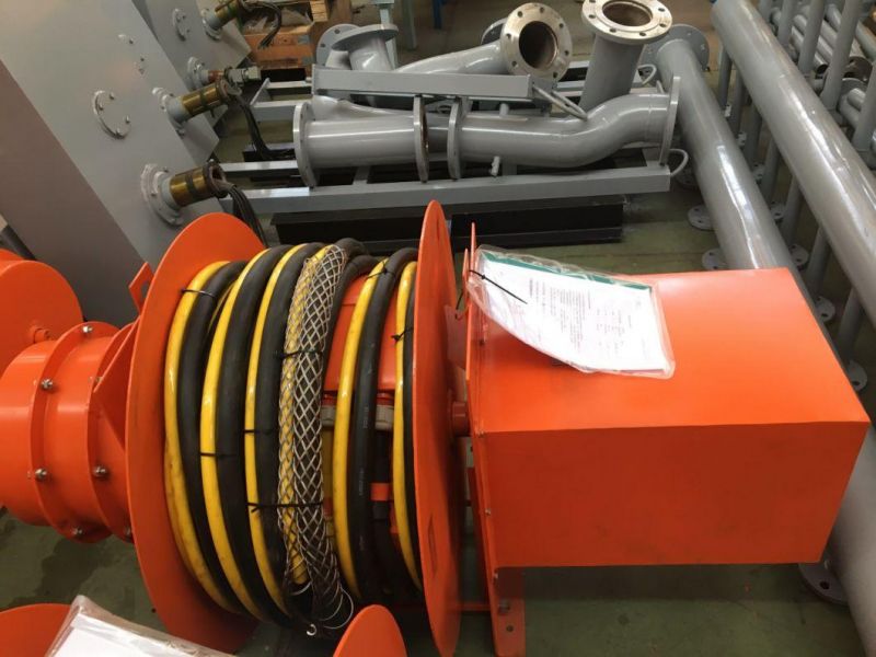 Spring Type Slip-Ring Cable Reel for Magnet Attachments