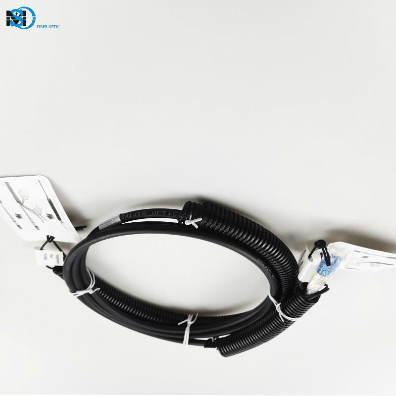 7.0mm Dlc-Dlc Armoured Patchcord Huwei Type IP67 Waterproof Connector for Ftta