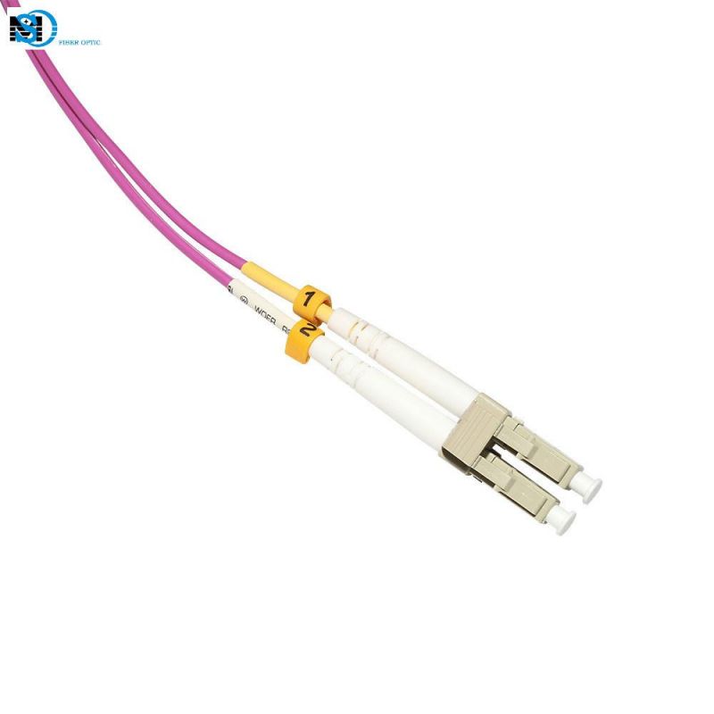 Om4 Duplex 50/125 LC/Upc-LC/Upc Fiber Optic Cable
