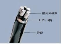 Electric Cable, XLPE Insulated, PVC Sheathed