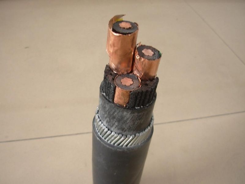 8.7/15 (17.5) Kv U/G Cables 15kv, XLPE, 3X240 Sq. mm Copper Conductor BS-6622 IEC 60502