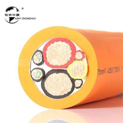Copper-Core Cross-Linked Polyolefin Insulated and Sheathed Charging Cable for Electric Vehicle