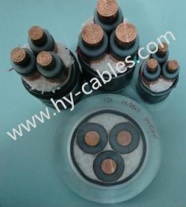 CE Certified Mv Copper Power Cable Three Core 35kv