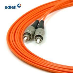 China Factory 5m 2.0mm 62.5/125 Om1 50/125 Om2 FC/Upc-FC/Upc Duplex PVC/LSZH Patch Cord