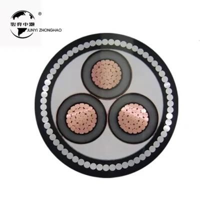 3 X150 Sq mm XLPE Insulated Steel Wire Armoured Copper Conductor Cable