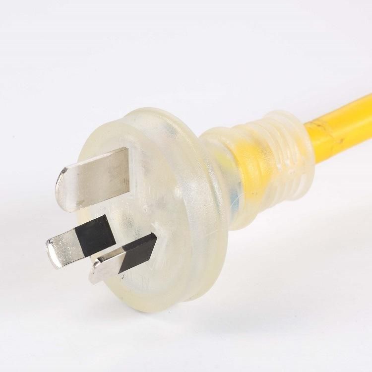 Australian Heavy Duty 15A Transparent Power Cord Factory