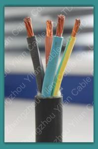 450/750V Flexible Cable, Rubber Sheathed Copper Conductor Rubber Cable