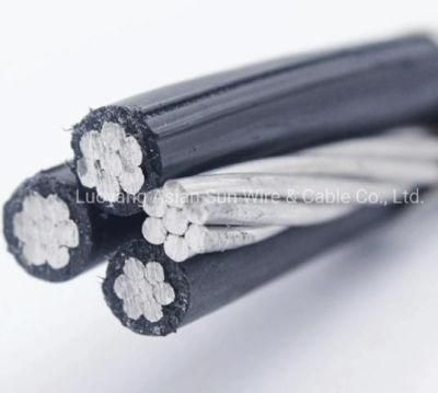 XLPE/PVC Insulated 0.6-1kv Low Voltage Aerial Bundled ABC Cable