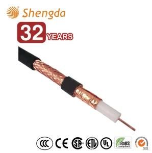 China Manufactures High Quality Rg59, Stranded or Soild Copper Coaxial Cable